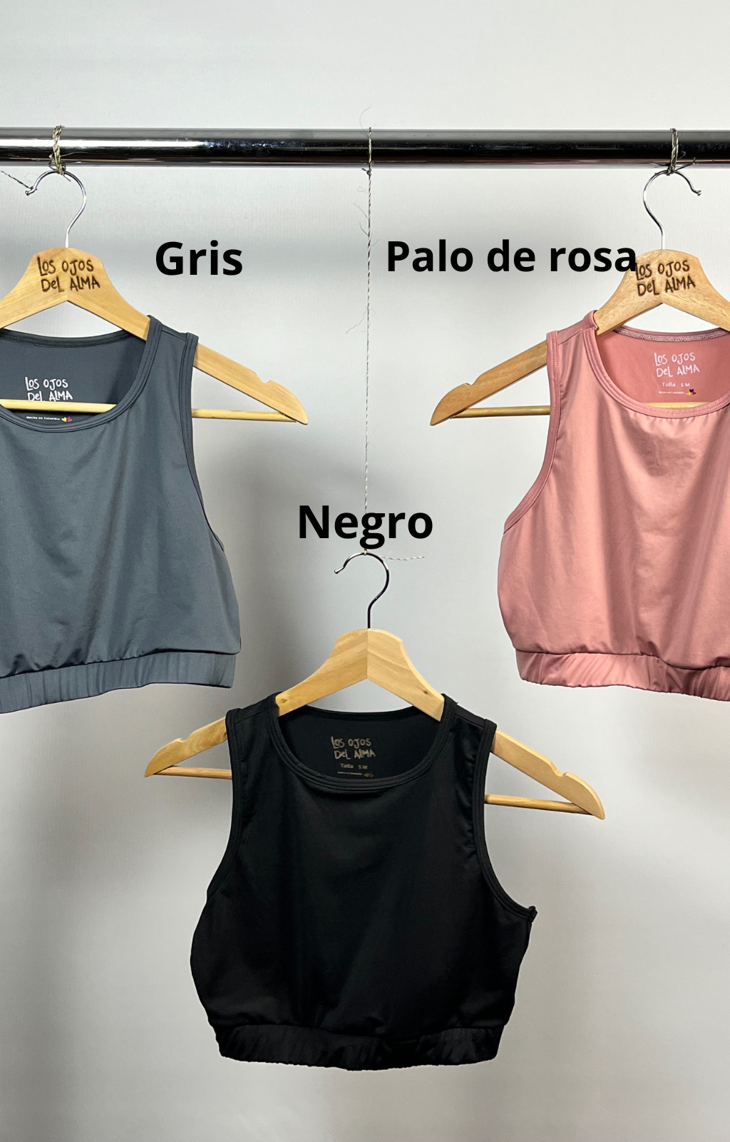 Pack of 3 yoguitop clásico