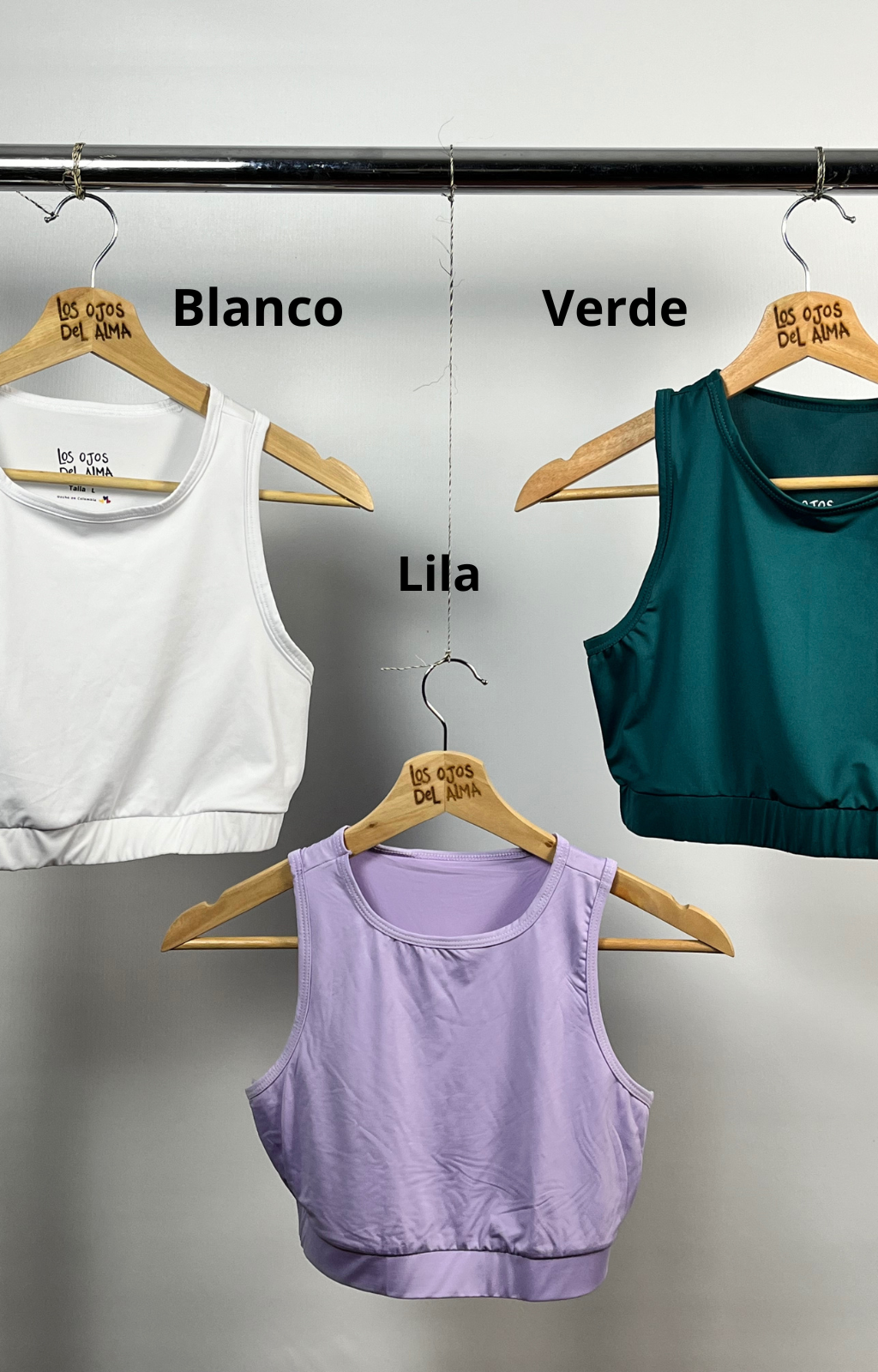 Pack of 3 yoguitop clásico
